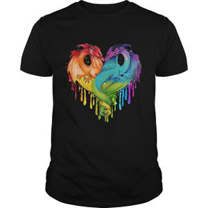 Lgbt Dragons Heart Shirt